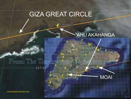 AHU AKAHANGA sets the direction for the GIZA GREAT CIRCLE..tif